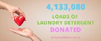 Loads of Laundry Detergent Donated